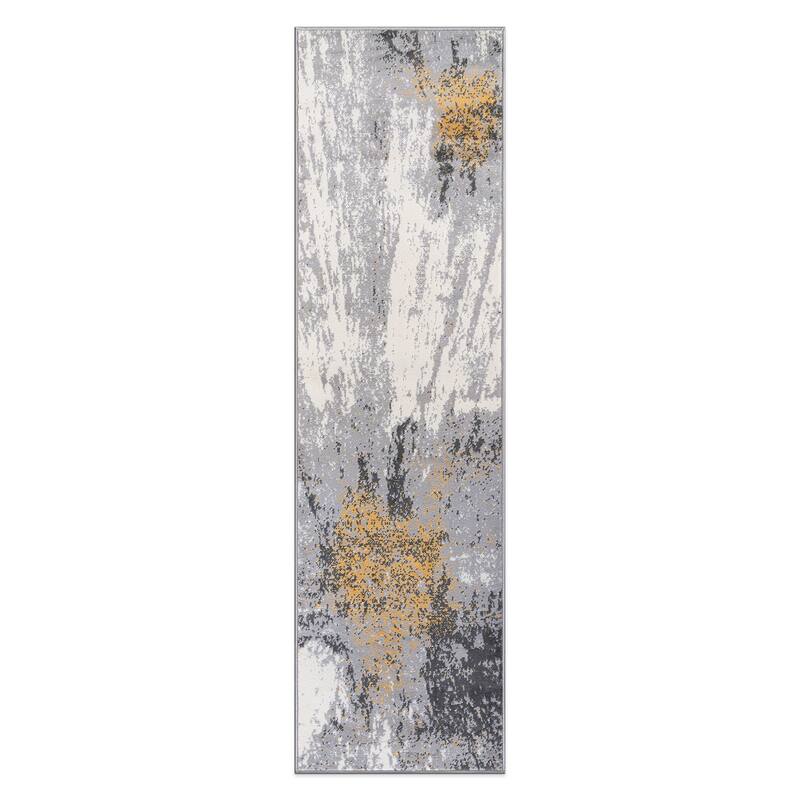 World Rug Gallery Modern Abstract Area Rug