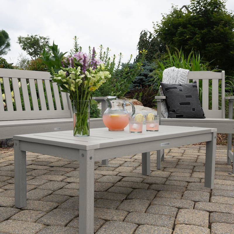 HIGHWOOD Eco-Friendly Adirondack Rectangular Coffee Table