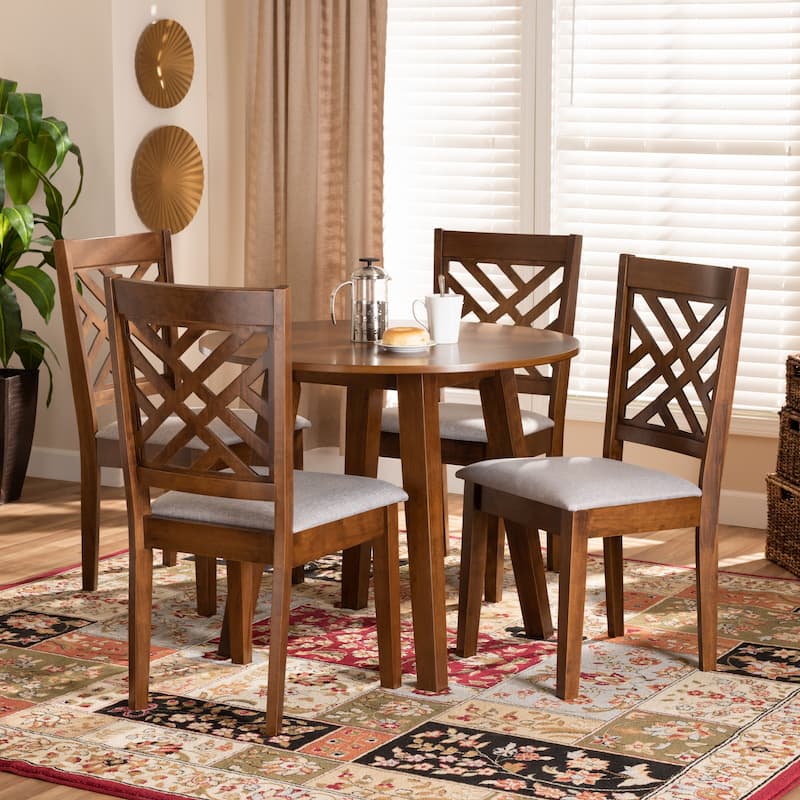 Lilly Modern and Contemporary 5-Piece Dining Set