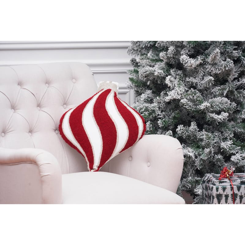 Red Ornament Pillow