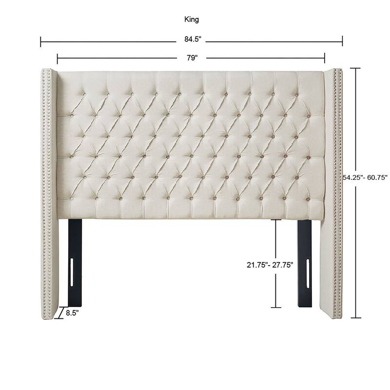 Madison Park Baldwin Upholstered Headboard