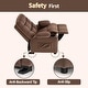 preview thumbnail 59 of 79, MCombo Big Kids Recliner Chair with Cup Holders , Velvet Fabric