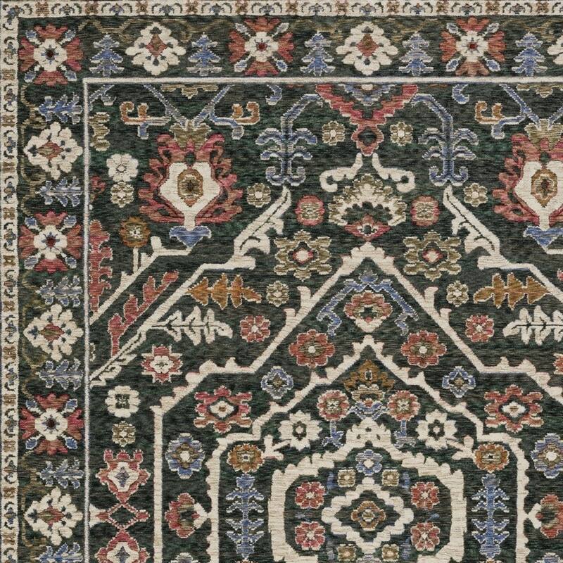 HomeRootsFloral Traditional Runner Area Rug