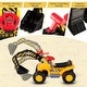 preview thumbnail 6 of 8, Costway Kids Toddler Ride On Excavator Digger Truck Scooter Seat