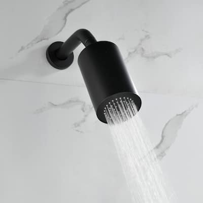 Single-Function Wall-Mount Showerhead With Rough-In Valve
