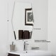 preview thumbnail 12 of 12, Century Clear Glass Modern Bathroom Mirror