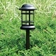 preview thumbnail 2 of 7, Westmont Low-Voltage Black Outdoor Landscape Path Light LED Clear Glass - 4-in W x 12.75-in H x 4-in D