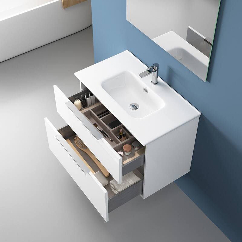 WS Bath Collections Dalia C80 Dalia 32" Wall Mounted Single Basin