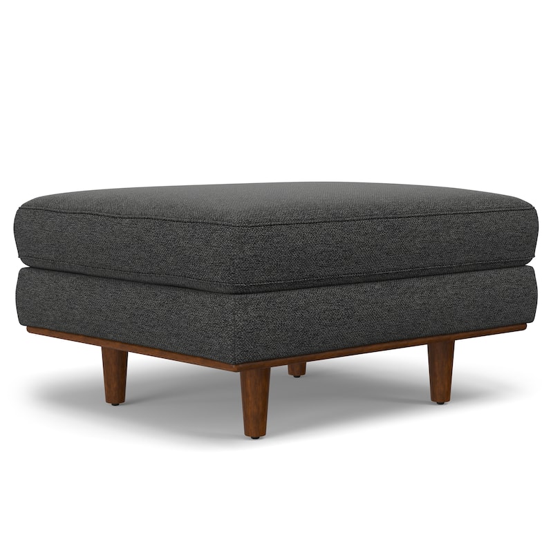 WYNDENHALL Brixley 33 inch Wide Mid-Century Modern Table Ottoman