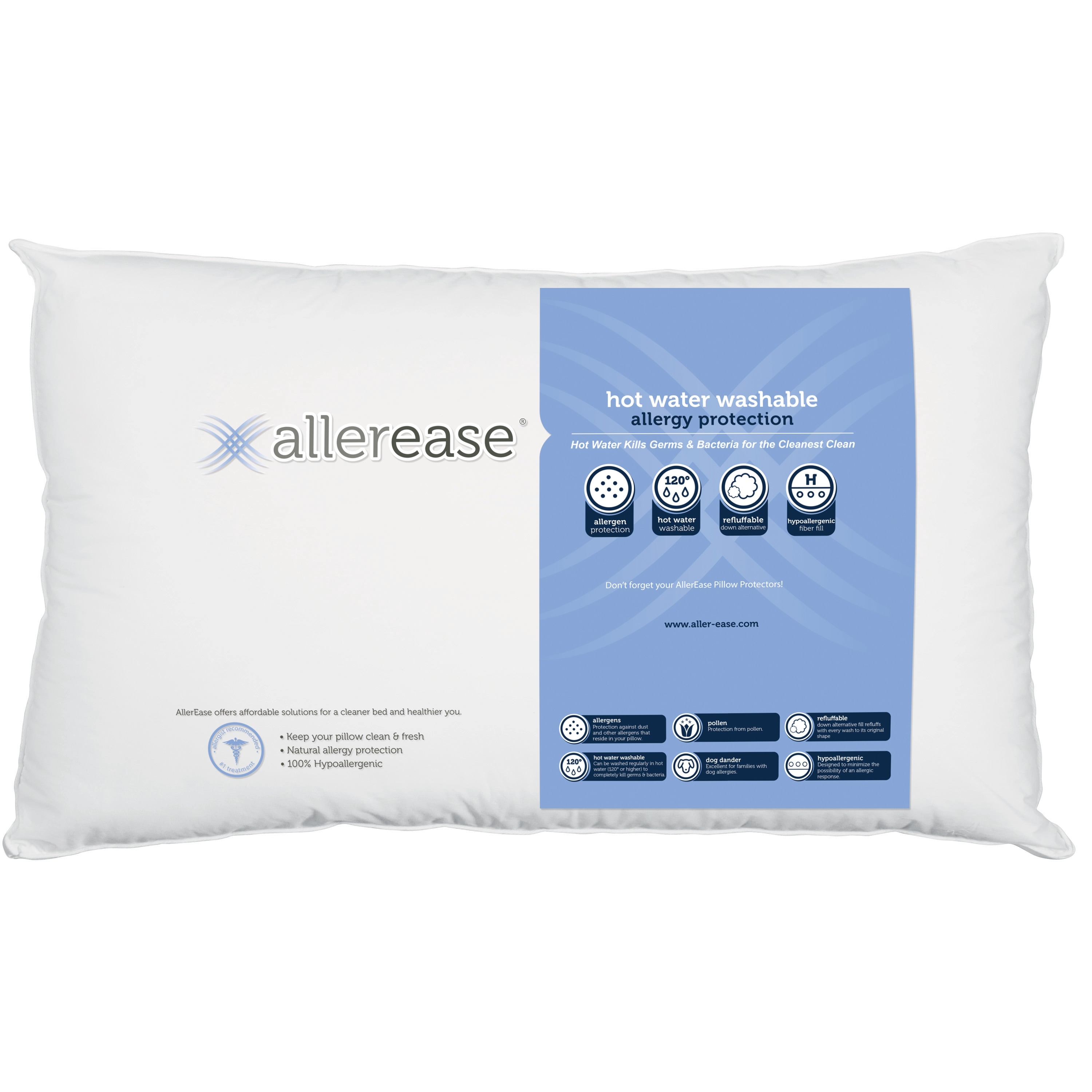 Allerease memory clearance comfort pillow