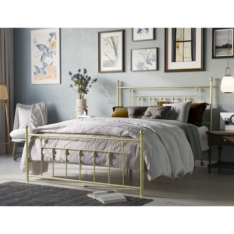 Melia Metal Platform Bed
