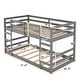 preview thumbnail 6 of 18, Elegance Design Twin Over Twin Bunk Bed with Ladder