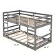 preview thumbnail 6 of 8, Twin Over Twin Bunk Bed with Ladder, Maximized Space, Solid Pine Construction, Full-Length Guardrails