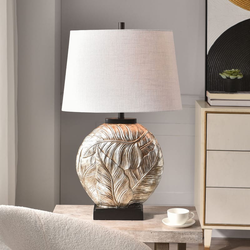 StyleCraft Poly Table Lamp - Pozega Silver