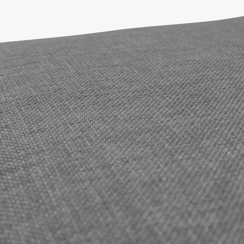 Pillow Perfect Rave Graphite Bench Cushion Bed Bath & Beyond 9634375