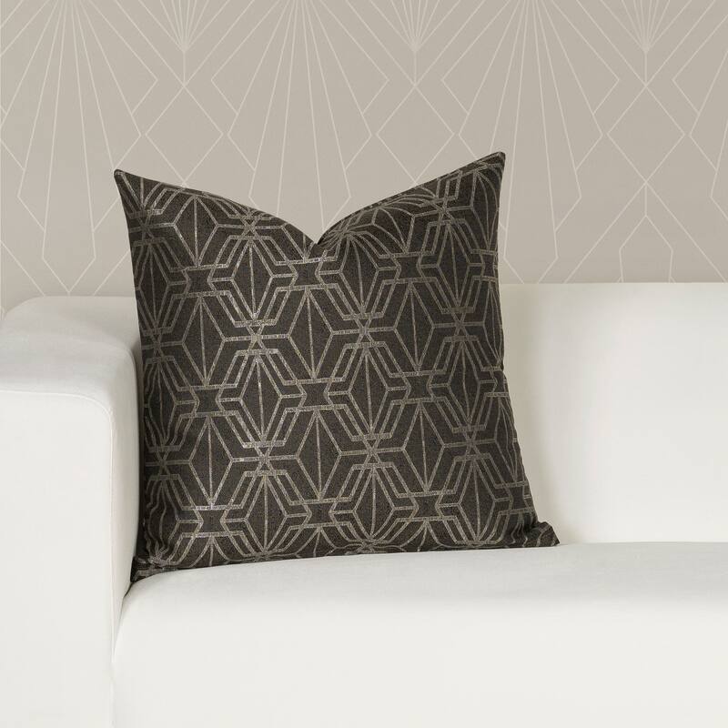 The Great Gatsby Jay Gatsby Art Deco Throw Pillow - 18 x 18 - Gatsby