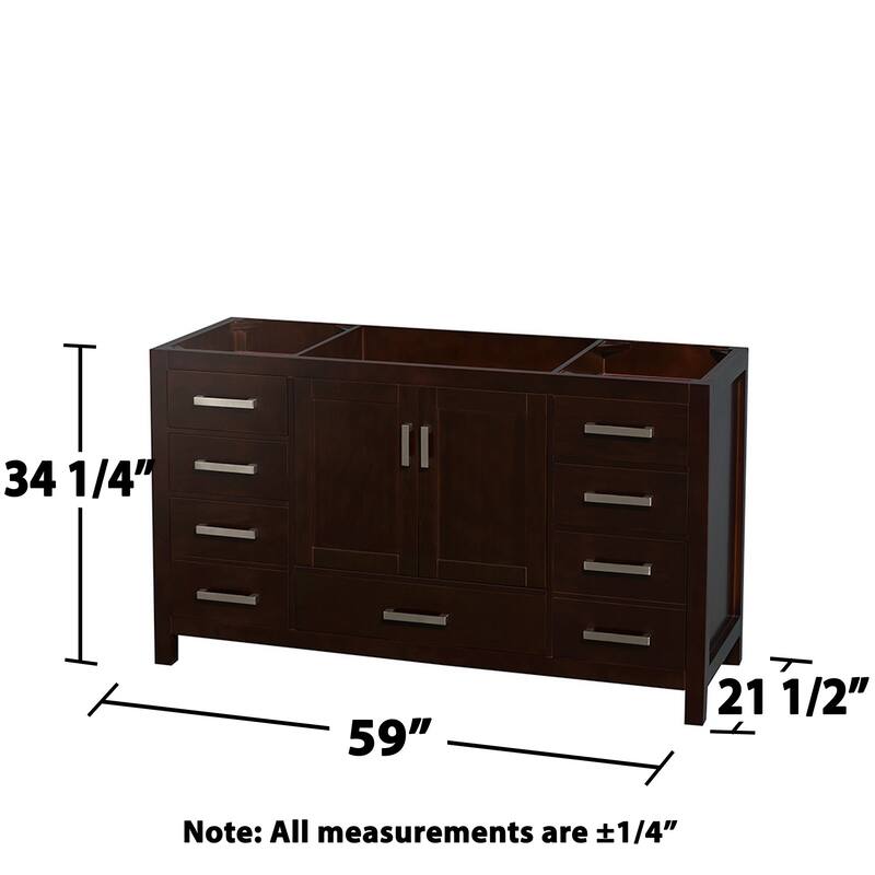 Wyndham Collection WC-1414-60-SGL-UM-VAN Sheffield 59" Single