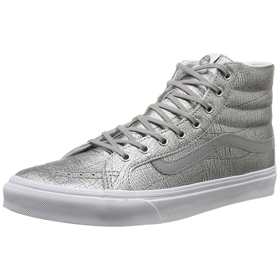 silver vans womens