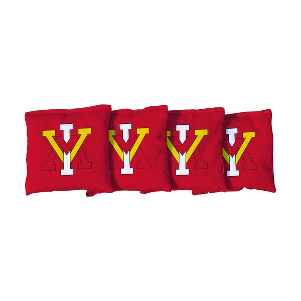 slide 2 of 3, Virginia Military Institute Red Cornhole Bags All-Weather Resin Filled
