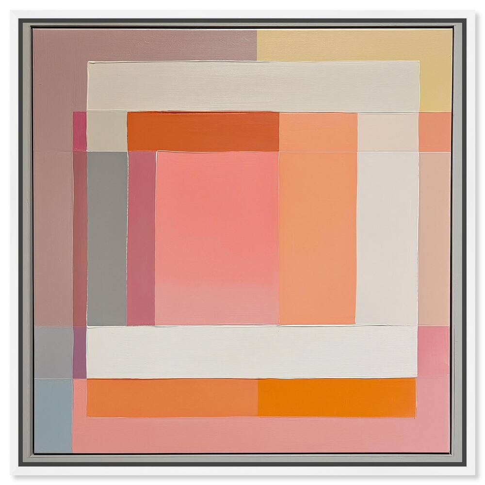 Minimal Color Blocks I Canvas by Art Remedy