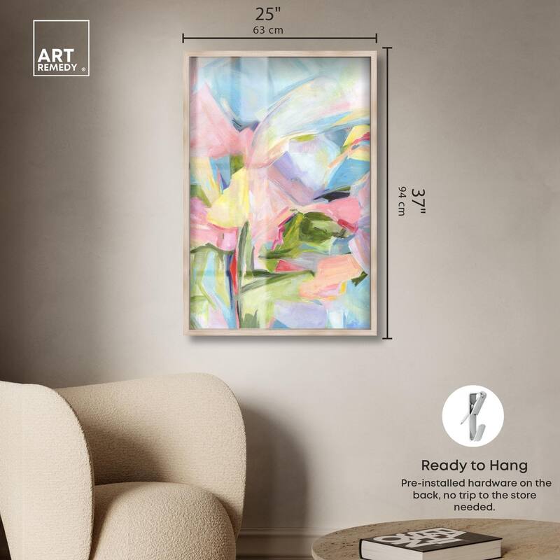Blushing Promises Shadowbox by Art Remedy