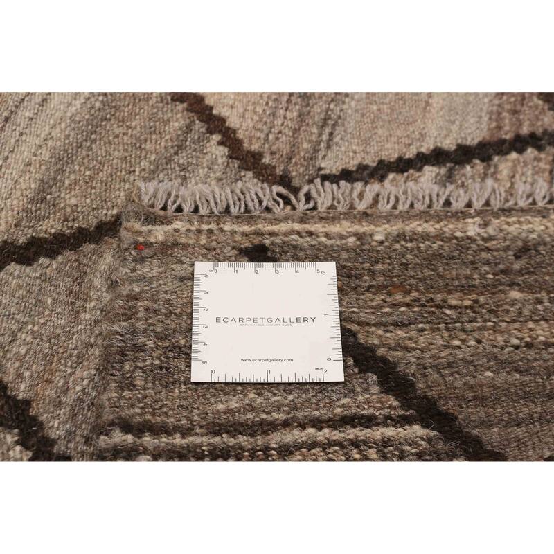 Sivas Taupe Kilim 6'0" x 7'11" - 6'0 x 7'11