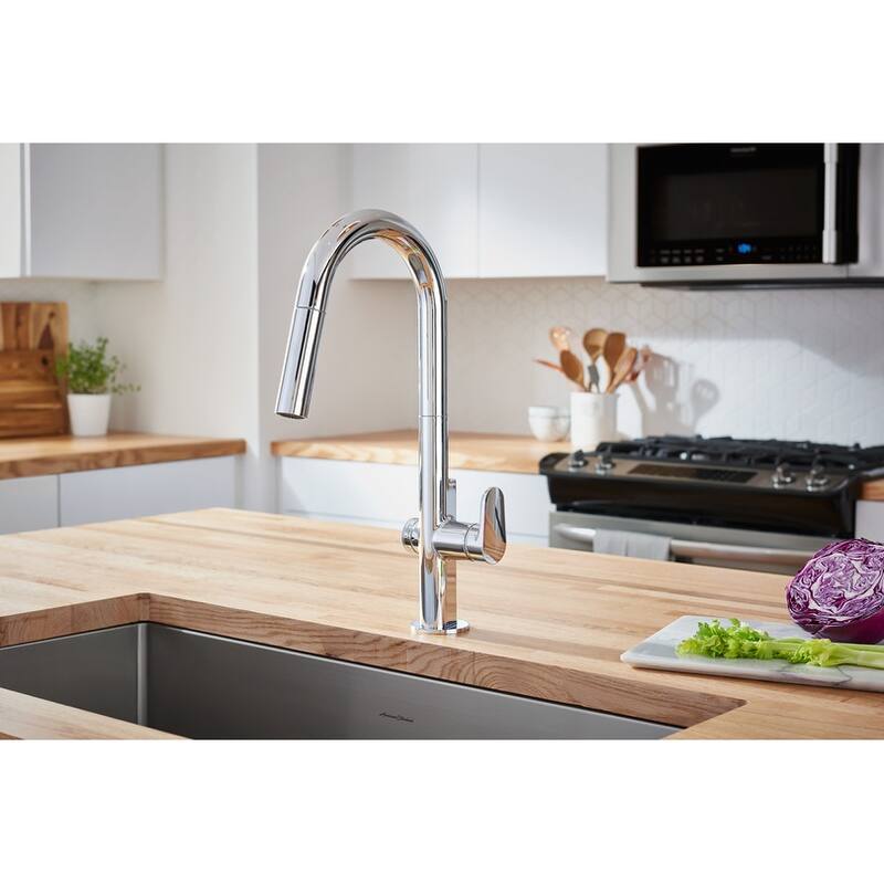 American Standard Beale 1.5 GPM Single Hole Pull Down Kitchen Faucet