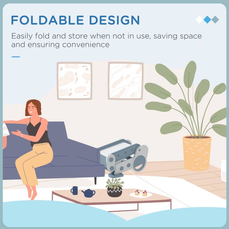 Indoor Foldable Kids Slide for 1.5-3 Years Old