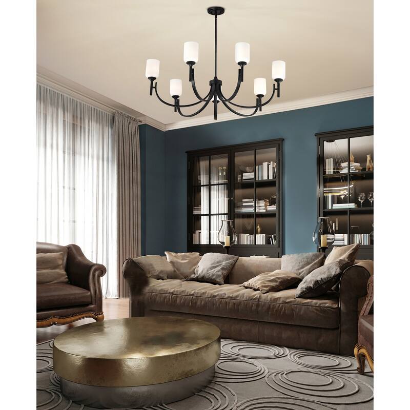 Nuvo Lighting 60/8651 Solara 7 Light 40" Wide Chandelier