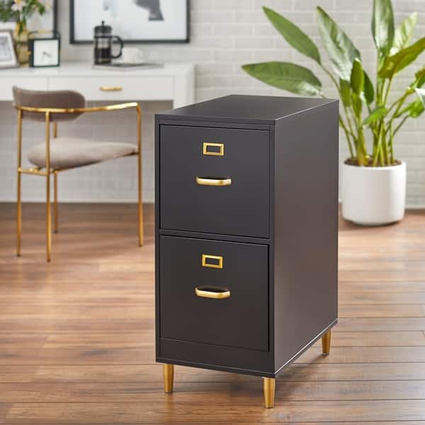 slide 2 of 34, Carson Carrington Erfjord 2-drawer File Cabinet