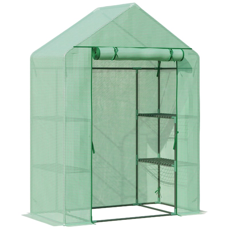 Lean To Green House, Dark Green