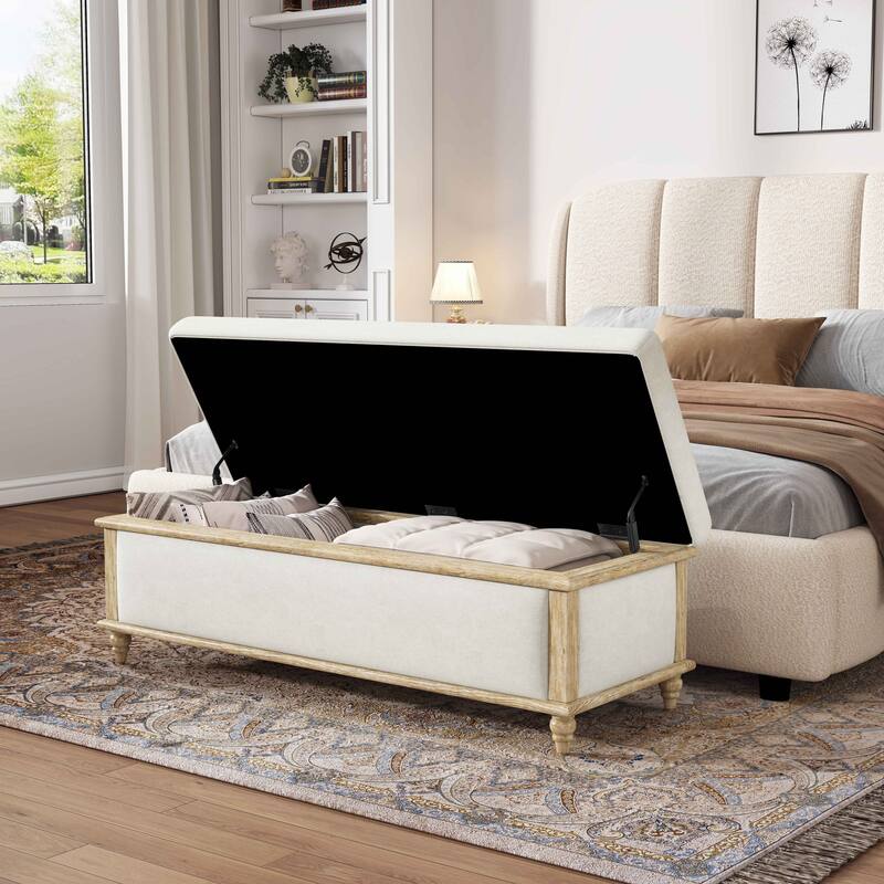 Upholstered Storage Bench