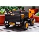 preview thumbnail 24 of 27, 24V Ride-On Dump Truck , Automatic Trailer, Bluetooth, and Music - Electric Construction Vehicle Toy,Halloween gift