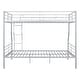 preview thumbnail 19 of 31, Full XL Over Queen Bunk Bed, Save Space or Split Into 2 Beds, Black