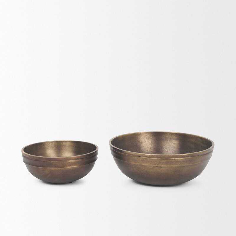 Tomiko Round Bowl (Set of 2) - 11.0L x 11.0W x 4.0H