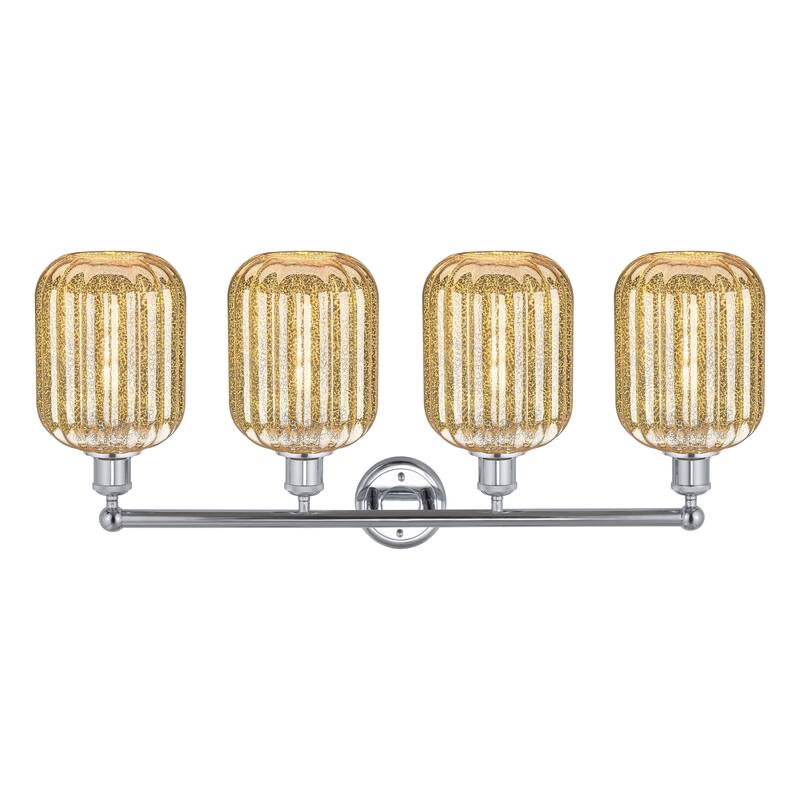 Innovations Lighting Endless Possibilities Edison - Preston - 4 Light 34" Jar Shade Bath Vanity Light