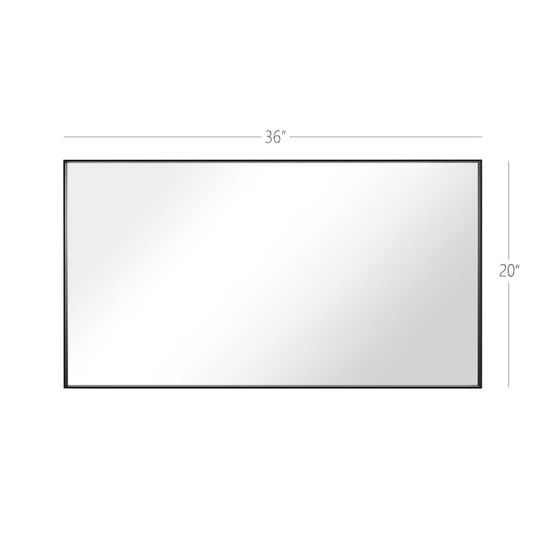Ledel Framed Bathroom Vanity Mirror Rectangle Wall Mirror