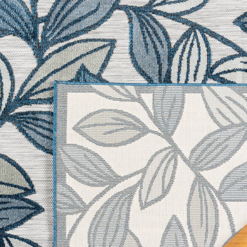 Gertmenian Kalari Modern Bold Multicolored High-Low UV Protected Polypropylene Woven Indoor/ Outdoor Area Rug Collection