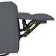 preview thumbnail 12 of 64, Madison Park Candace Power Recliner 3-in-1 with Swivel, Glider, USB Ports
