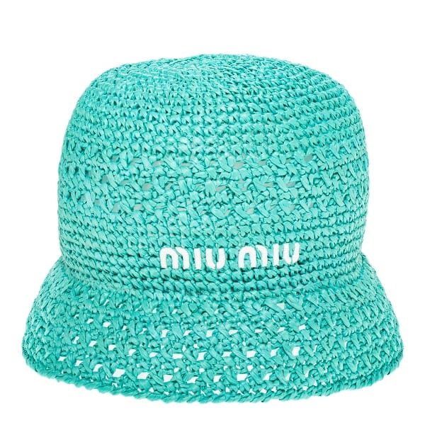 Miu Miu Woven Fabric Hat - Bed Bath & Beyond - 42999824