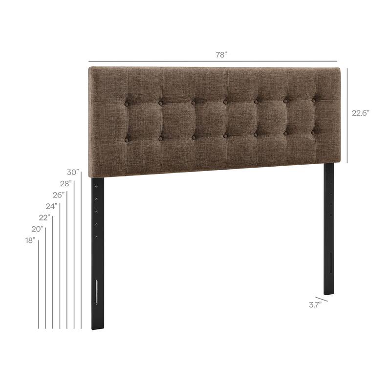 Emily Upholstered Fabric Headboard