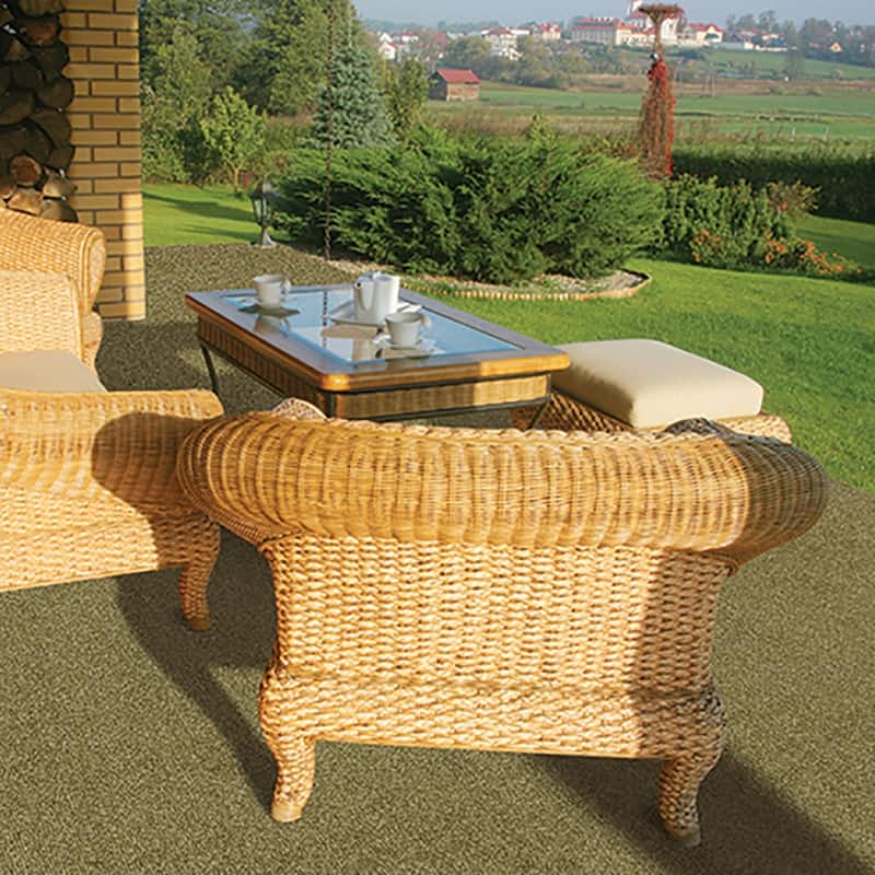 Foss Floors Cord Extreme 18"x18" Peel and Stick Indoor/Outdoor Carpet Tiles 10/box