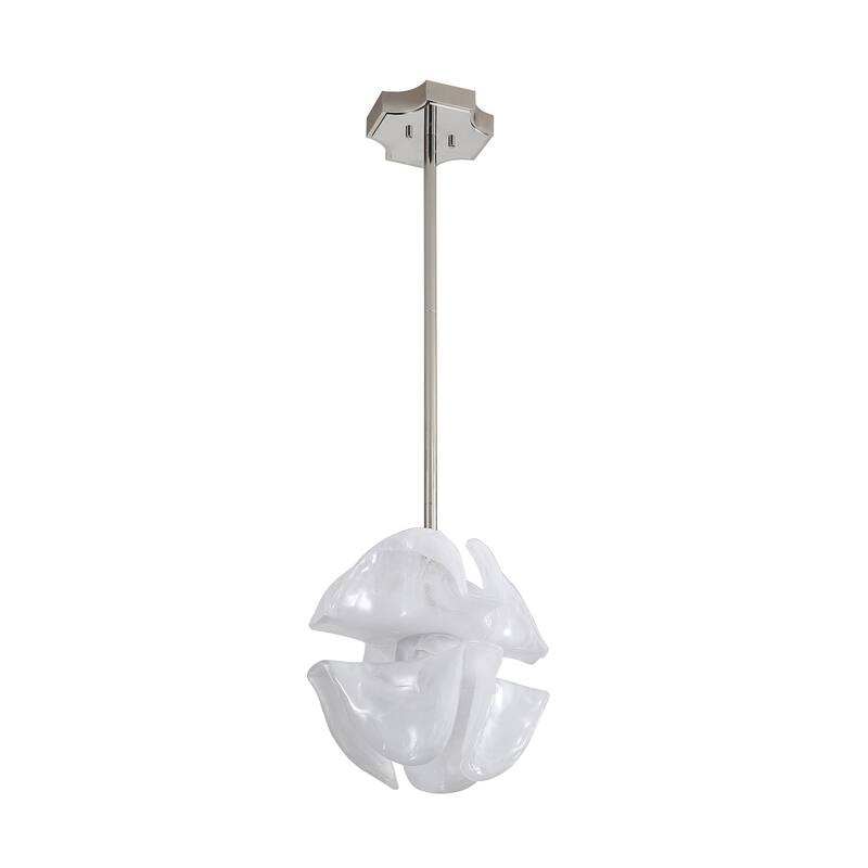 Golden Lighting 9608-2P Glacier 14" Wide Pendant