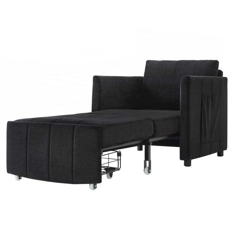 Upholstered Convertible Sleeper Sofa