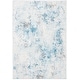 preview thumbnail 2 of 1, SAFAVIEH Tulum Ilze Modern Abstract Rug - Ivory/Blue - 6' x 9'