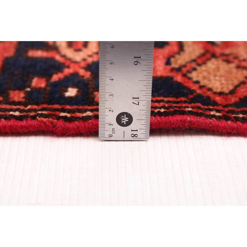 ECARPETGALLERY Hand-knotted Andelz Dark Copper Wool Rug - 3'1 x 6'5