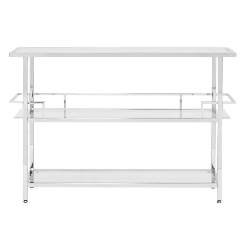 Studio Designs Home Metal and Glass Portico Modern Home Bar