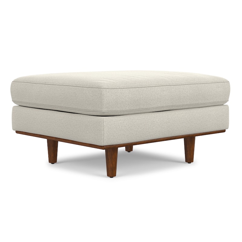 WYNDENHALL Brixley 33 inch Wide Mid-Century Modern Table Ottoman