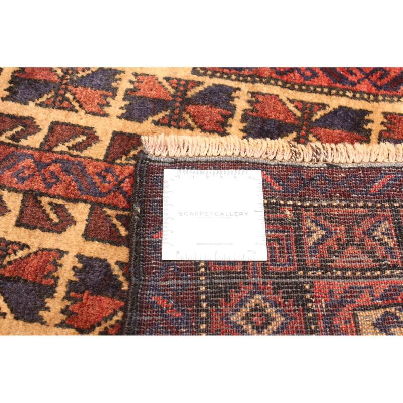ECARPETGALLERY Hand-knotted Teimani Tan Wool Rug - 2'11 x 5'0