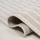 preview thumbnail 25 of 37, JONATHAN Y Peater High-Low MidCentury Modern Arch Stripe Two-Tone Indoor/Outdoor Rug